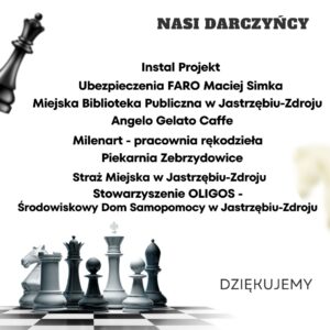 Mikołajkowy Turniej Szachowy – SPONSORZY